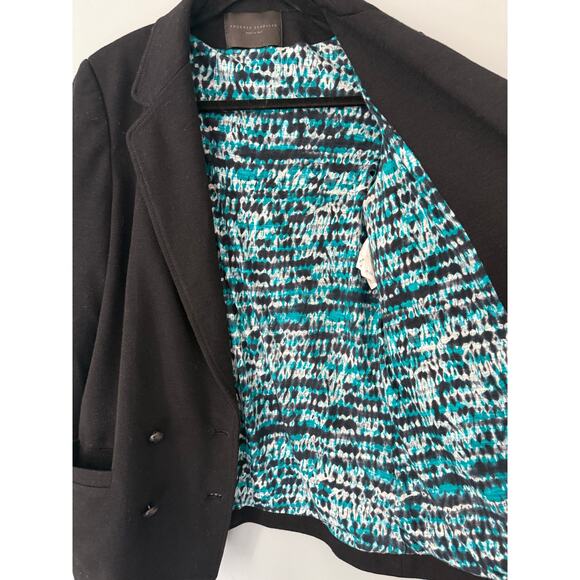 Proenza Schouler Black Wool Double-Breasted Blazer – Size 10 High end designer - Picture 5 of 10